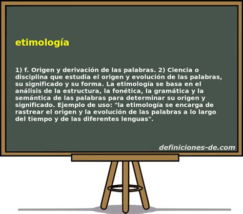 etimologia significato|etimología definición.